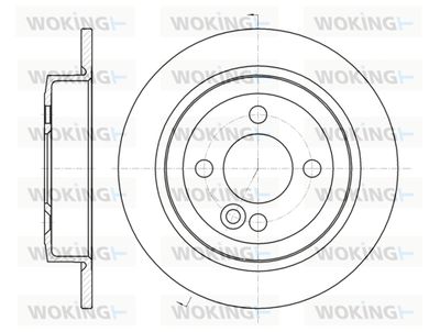 D6119500 WOKING Тормозной диск