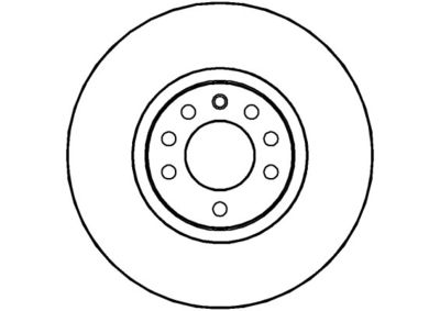 NBD1282 NATIONAL Тормозной диск