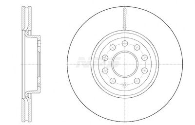 V330G03 NPS Тормозной диск
