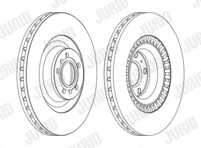 562517JC1 JURID Тормозной диск