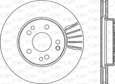 BDR131320 OPEN PARTS Тормозной диск