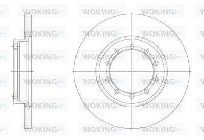 D6209400 WOKING Тормозной диск