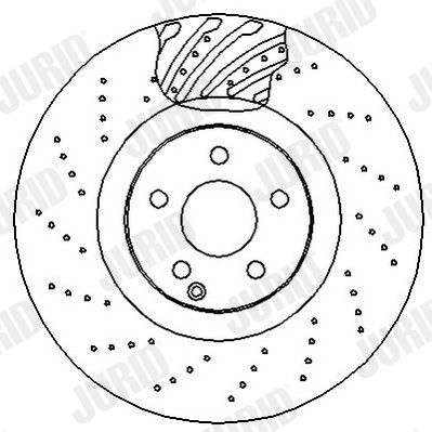 562408J JURID Тормозной диск