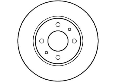NBD824 NATIONAL Тормозной диск