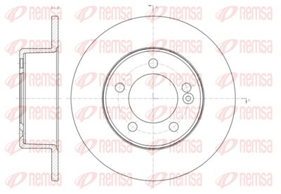 6143300 REMSA Тормозной диск