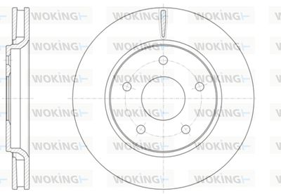 D6139310 WOKING Тормозной диск