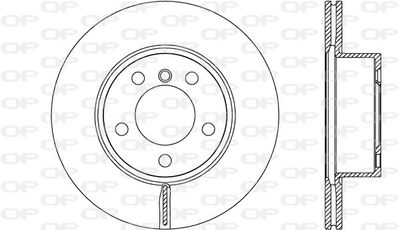 BDR262220 OPEN PARTS Тормозной диск