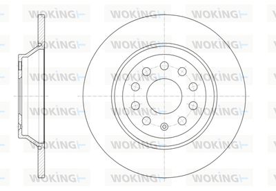 D6158700 WOKING Тормозной диск