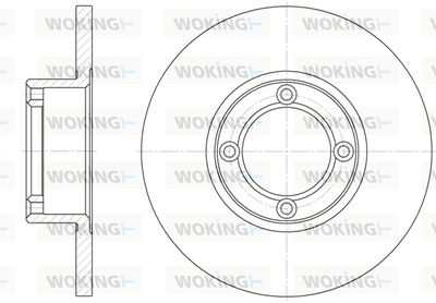 D603700 WOKING Тормозной диск