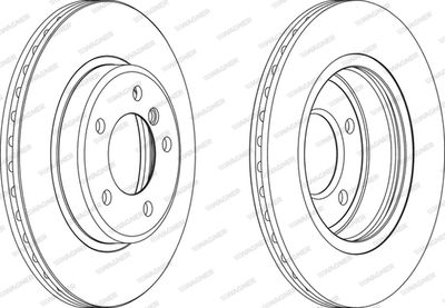 WGR10661 WAGNER Тормозной диск
