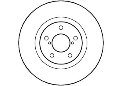 NBD541 NATIONAL Тормозной диск