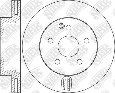 RN1463 NiBK Тормозной диск