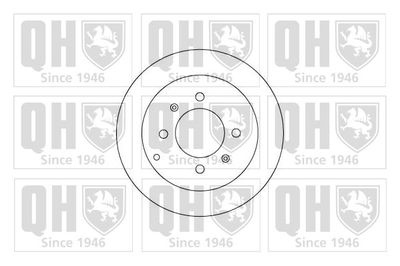BDC5202 QUINTON HAZELL Тормозной диск