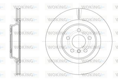 D6255310 WOKING Тормозной диск