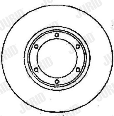 561416J JURID Тормозной диск
