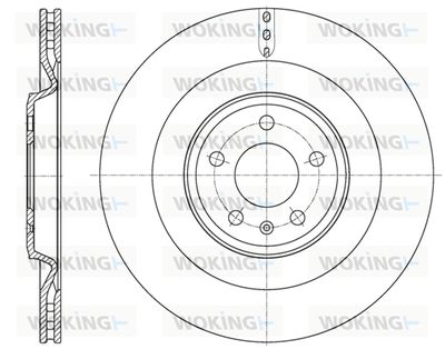 D6177410 WOKING Тормозной диск