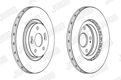 561686J JURID Тормозной диск