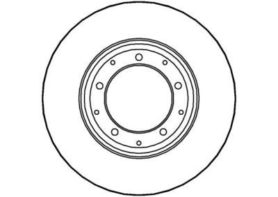 NBD1363 NATIONAL Тормозной диск