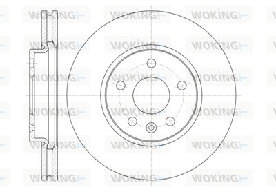 D6131310 WOKING Тормозной диск