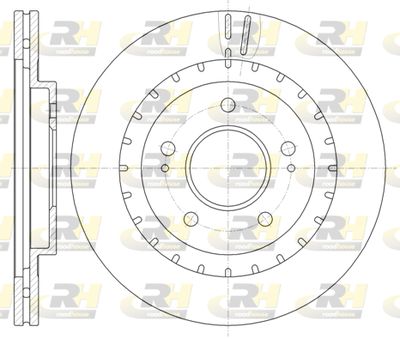6113710 ROADHOUSE Тормозной диск