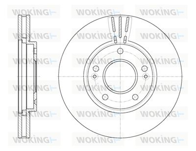D685010 WOKING Тормозной диск