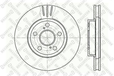 60204539VSX STELLOX Тормозной диск