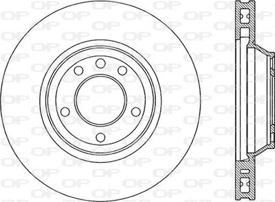 BDR229920 OPEN PARTS Тормозной диск