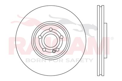 RD01593 RAICAM Тормозной диск