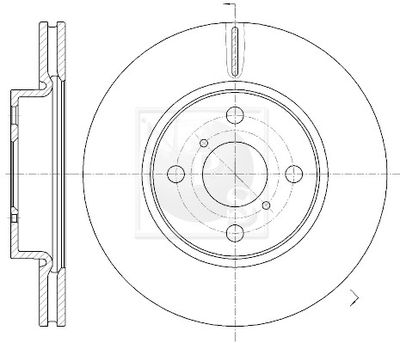 T330A168 NPS Тормозной диск