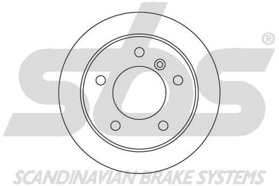 1815203337 sbs Тормозной диск
