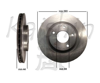 CBR337 KAISHIN Тормозной диск