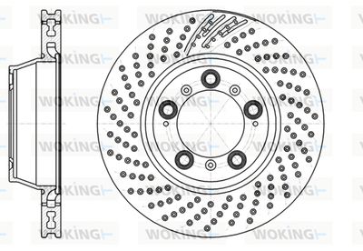 D6119810 WOKING Тормозной диск