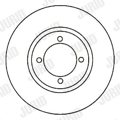 561430J JURID Тормозной диск