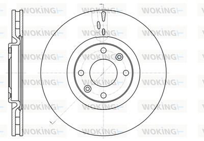 D6105910 WOKING Тормозной диск