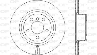 BDR263020 OPEN PARTS Тормозной диск