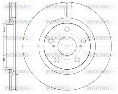 D6118910 WOKING Тормозной диск