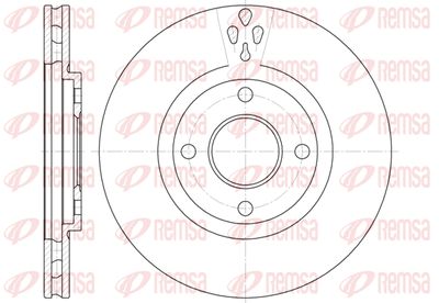 693410 REMSA Тормозной диск