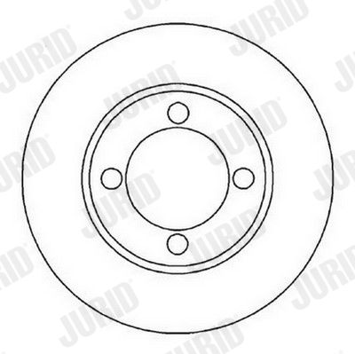 561882J JURID Тормозной диск
