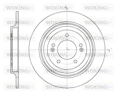 D6178000 WOKING Тормозной диск