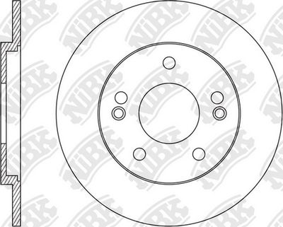 RN1556 NiBK Тормозной диск