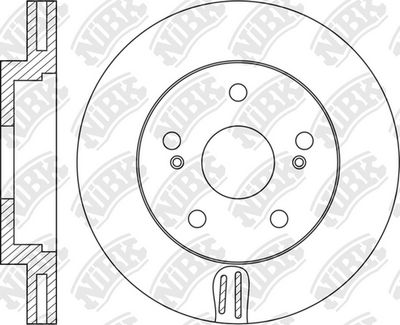 RN1305 NiBK Тормозной диск