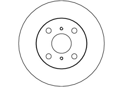 NBD272 NATIONAL Тормозной диск