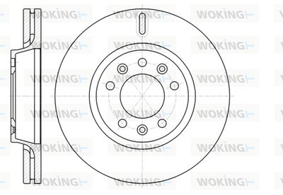 D6105210 WOKING Тормозной диск