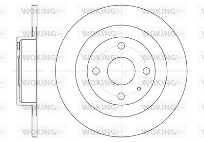 D683300 WOKING Тормозной диск