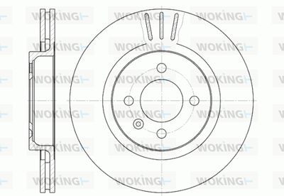 D629410 WOKING Тормозной диск