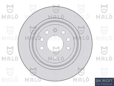 1110078 AKRON-MALÒ Тормозной диск