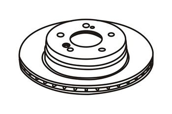140135 WXQP Тормозной диск