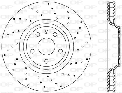 BDRS244825 OPEN PARTS Тормозной диск