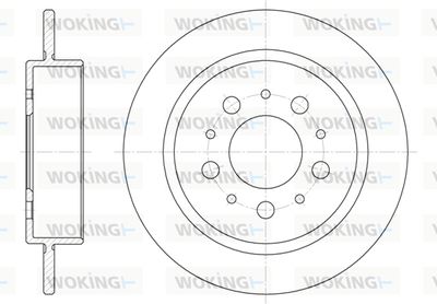 D623800 WOKING Тормозной диск
