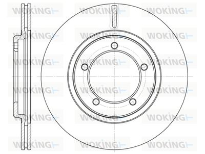 D681810 WOKING Тормозной диск